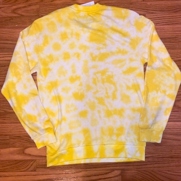 Yellow tie dye Sublime Long Beach Sweatshirt - Picture 2 of 2
